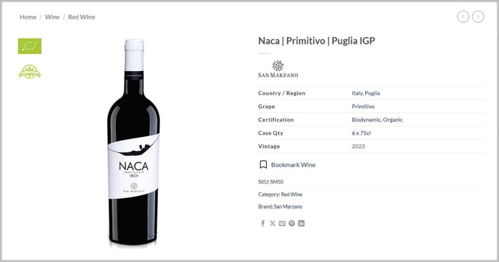 Eco Wine Ireland – Trade Wine Catalogue Platform Case Study